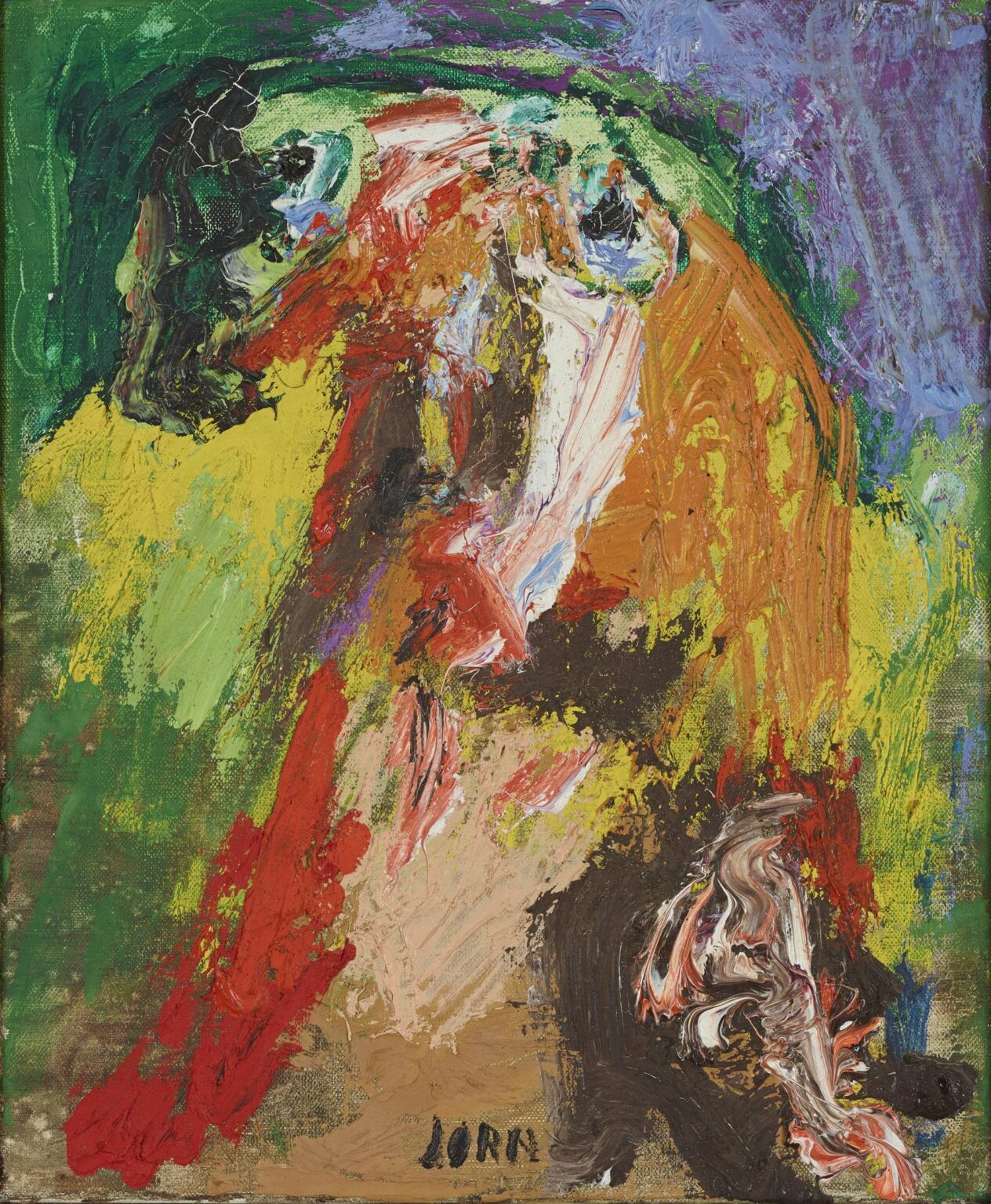 White Spring Beard - Asger Jorn 