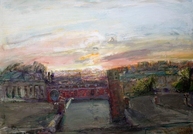 Berlin am Abend - Johannes Heisig 