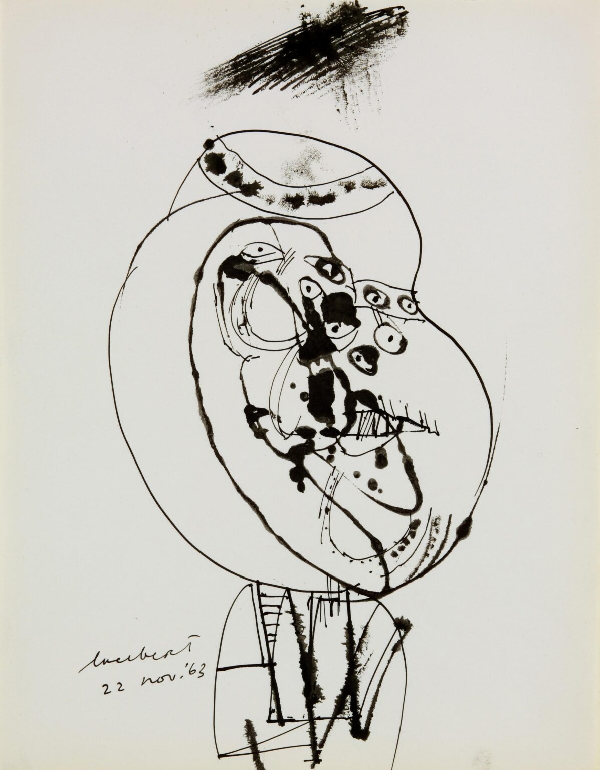 Ohne Titel, 22. Nov. 63 - Lucebert 