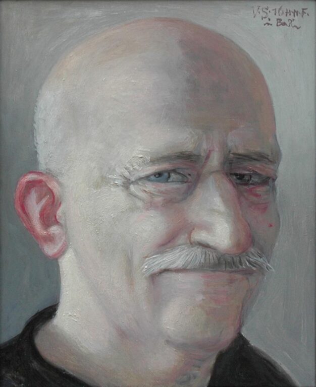 Kleines Selbstbildnis - Volker Stelzmann 