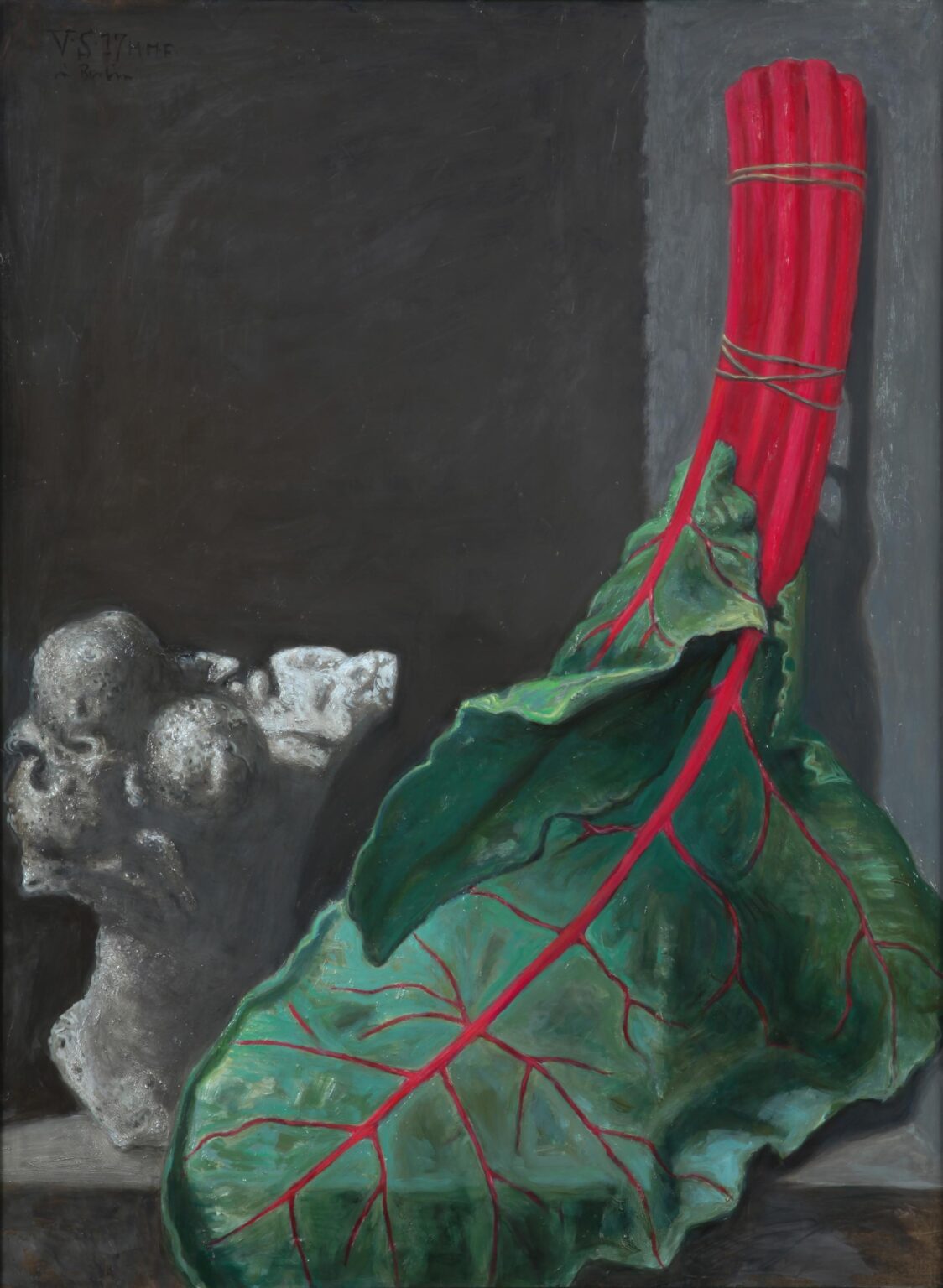 Mangold und Koralle - Volker Stelzmann 