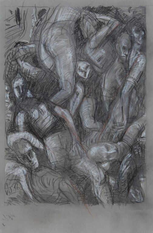 Druckwelle I - Volker Stelzmann 