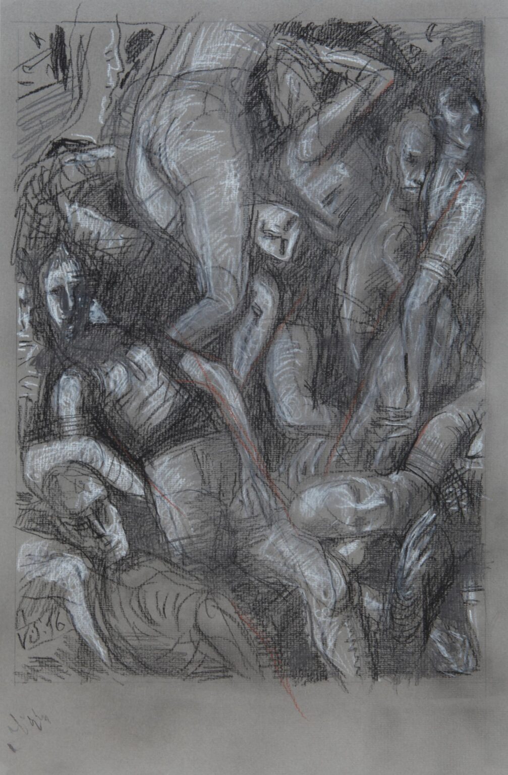 Druckwelle I - Volker Stelzmann 