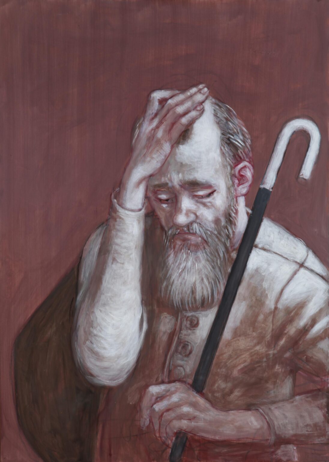 Die Boten V. - Volker Stelzmann 