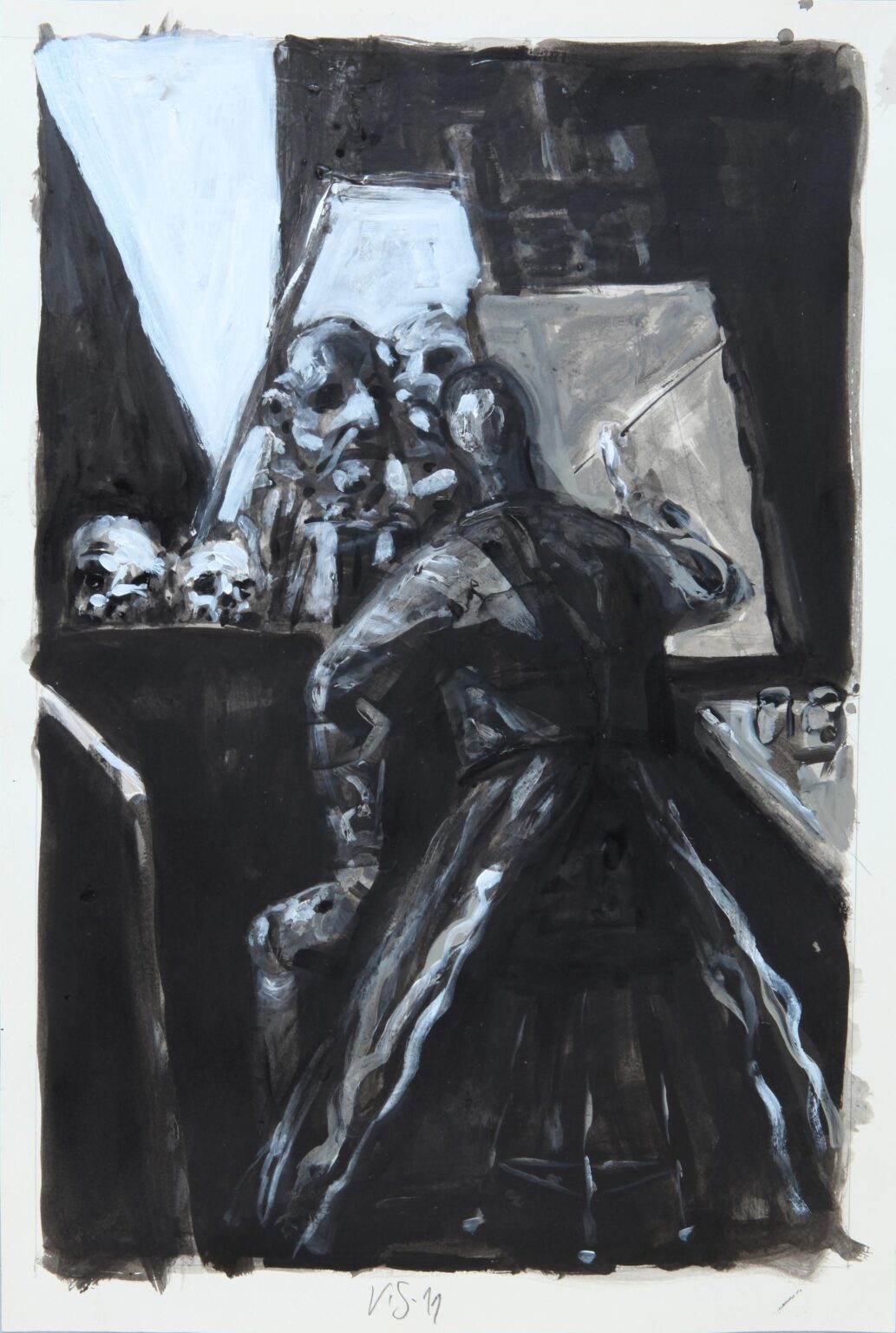 Manichino II - Volker Stelzmann 