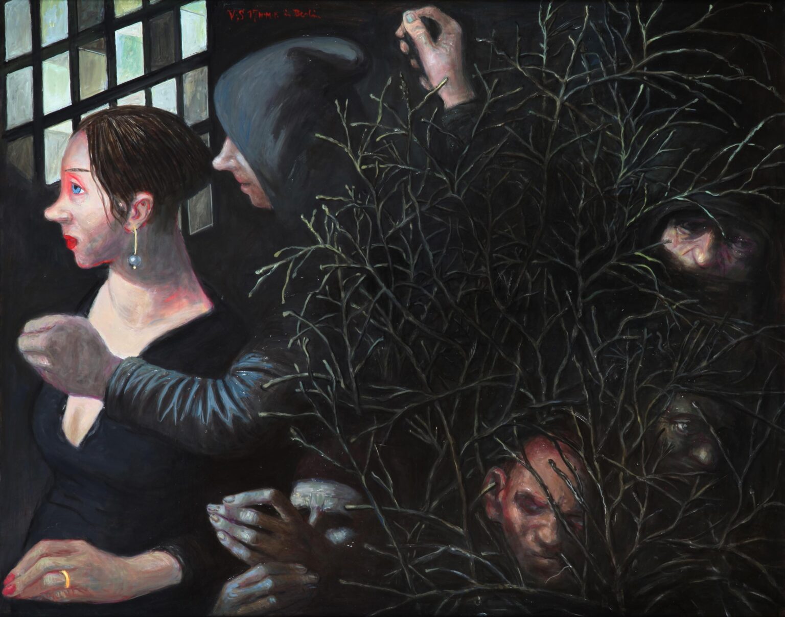 Nacht III - Volker Stelzmann 