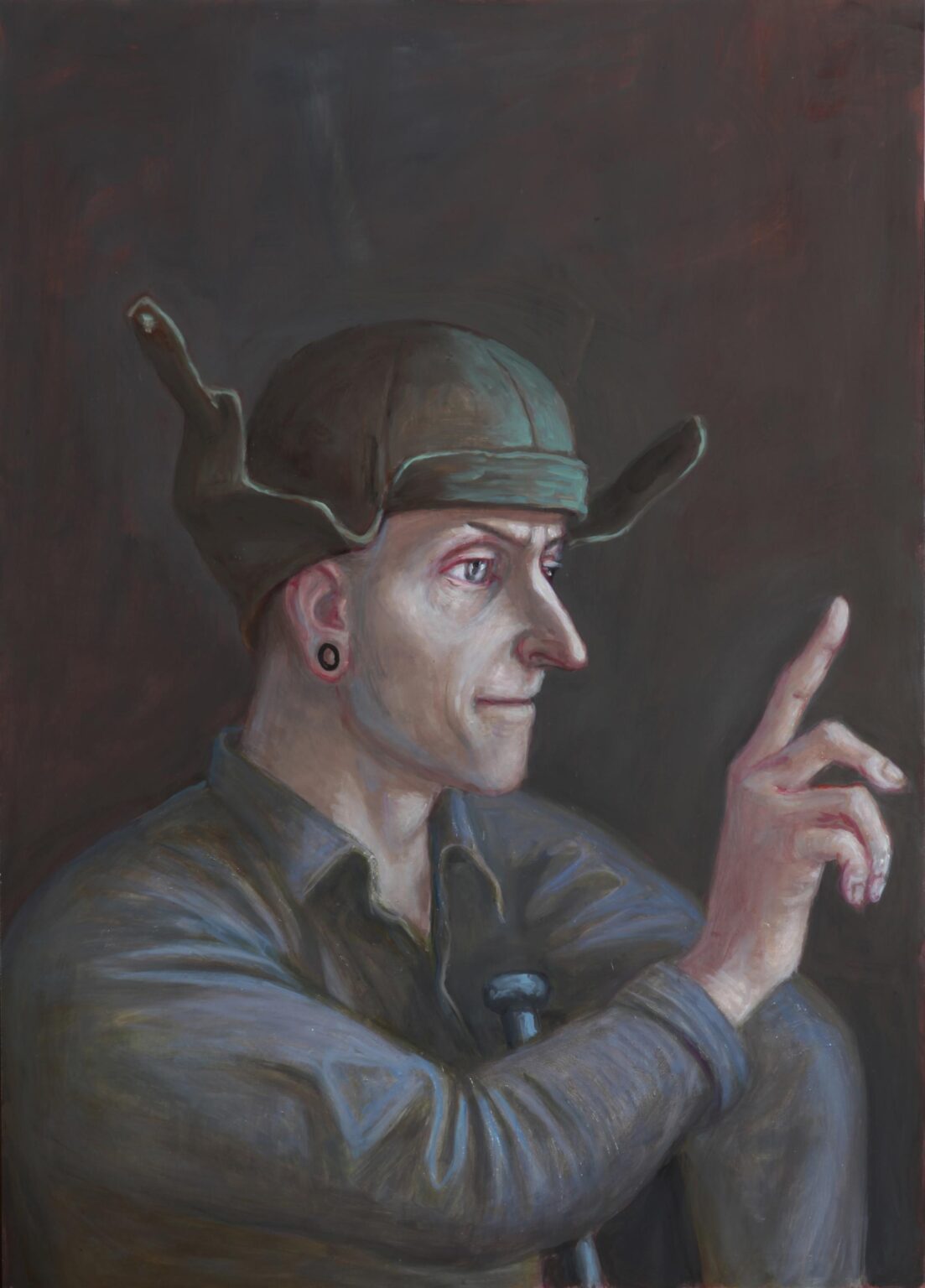 Die Boten VIII. - Volker Stelzmann 