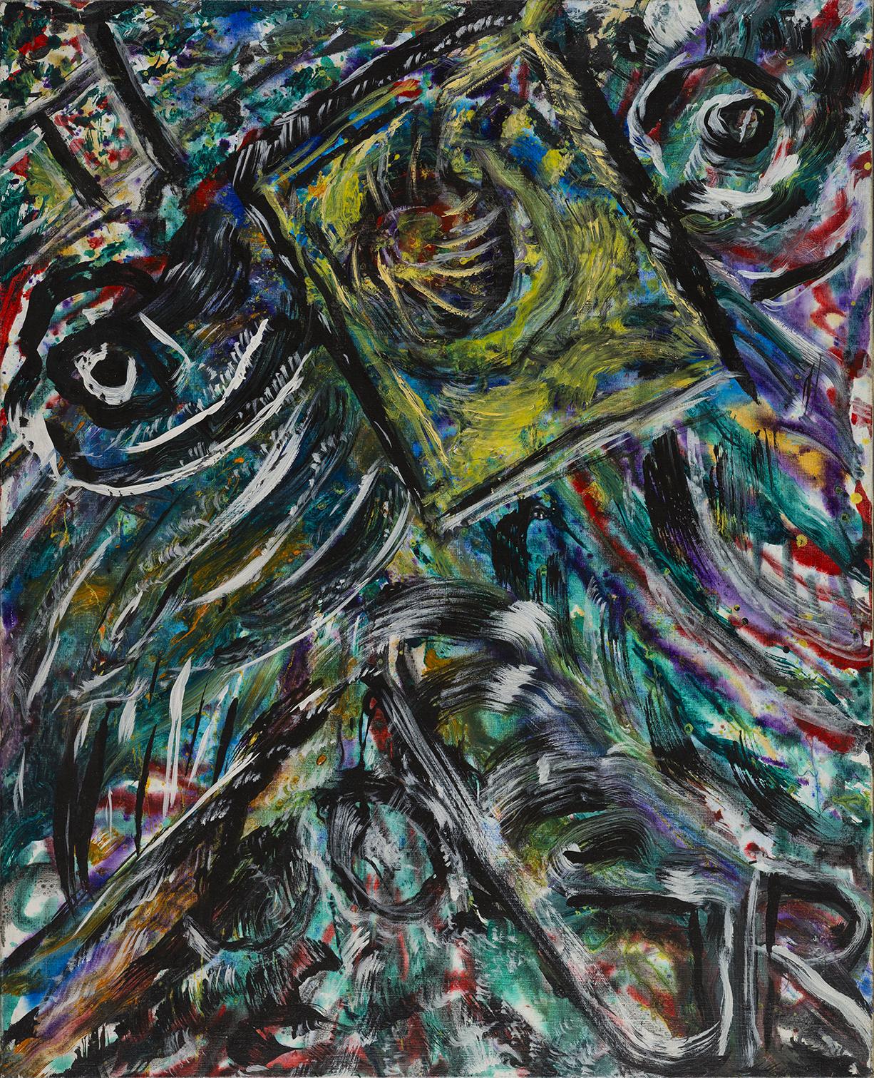 Aborig&egrave;ne au travail - Jean Raine 