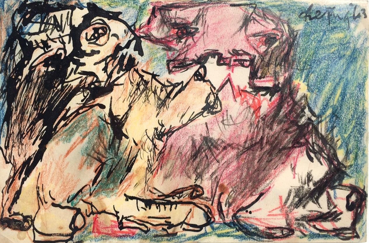 Ohne Titel - Jacqueline De Jong 