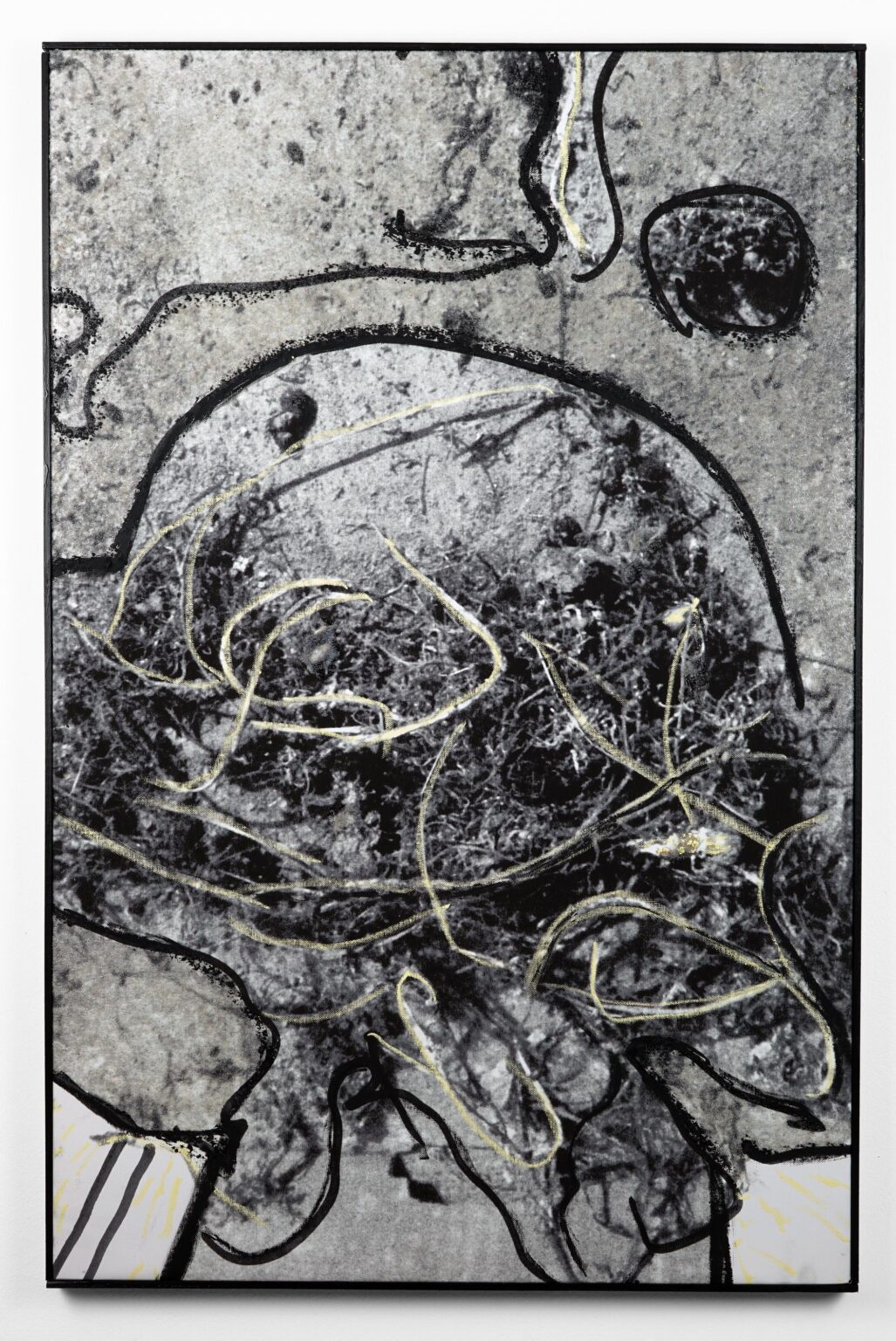 Reine de Sable touched by Pollock - Jacqueline De Jong 