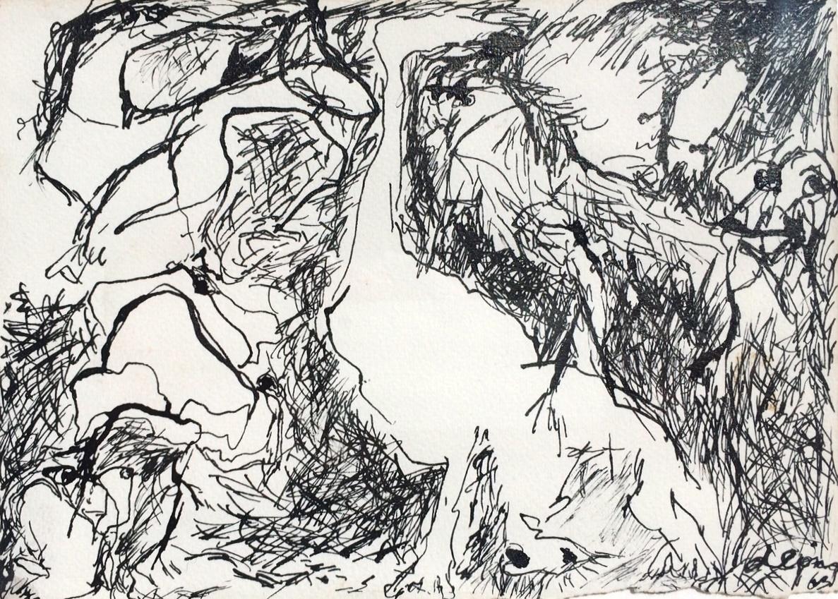 Ohne Titel - Jacqueline De Jong 