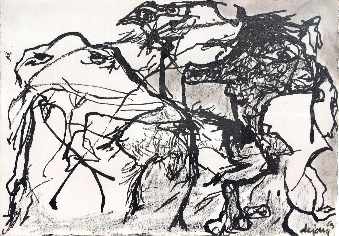Ohne Titel - Jacqueline De Jong 