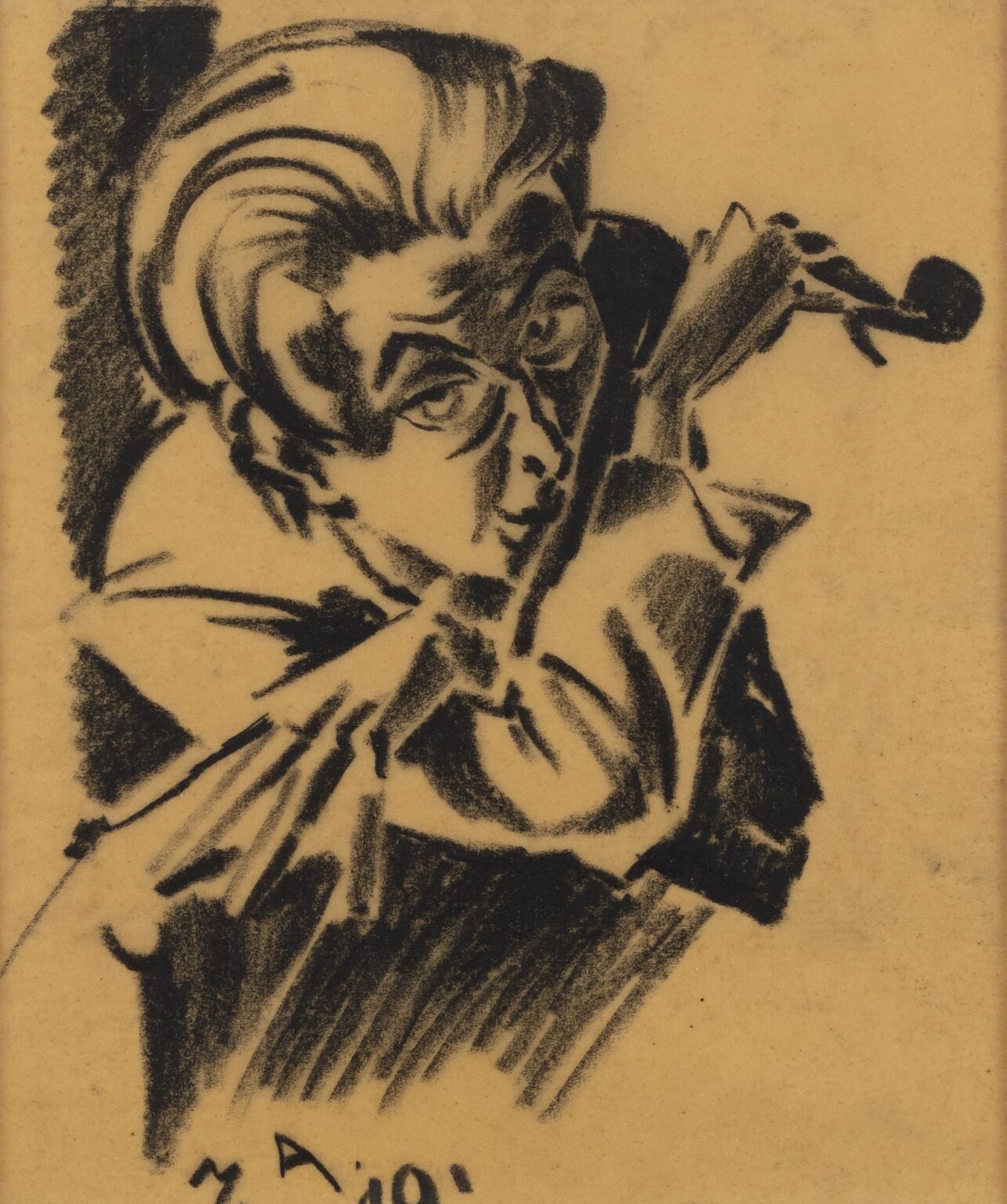 Ohne Titel - Max Ackermann 