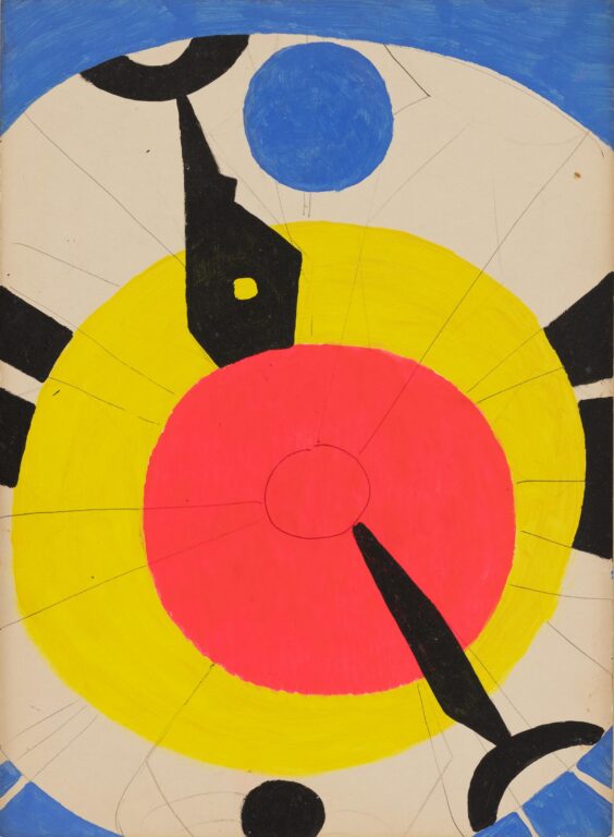 Weltenuhr - Max Ackermann 