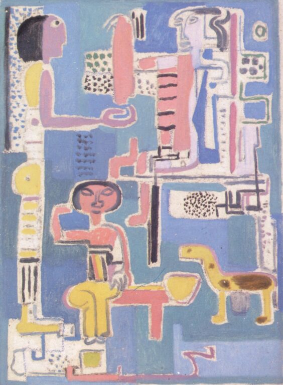 Ohne Titel - Max Ackermann 