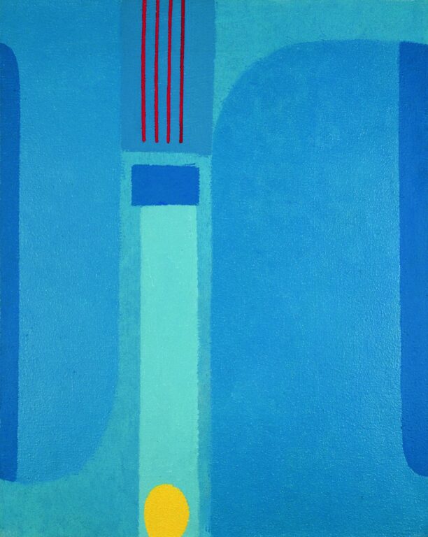 ohne Titel (Klangsäule) - Max Ackermann 