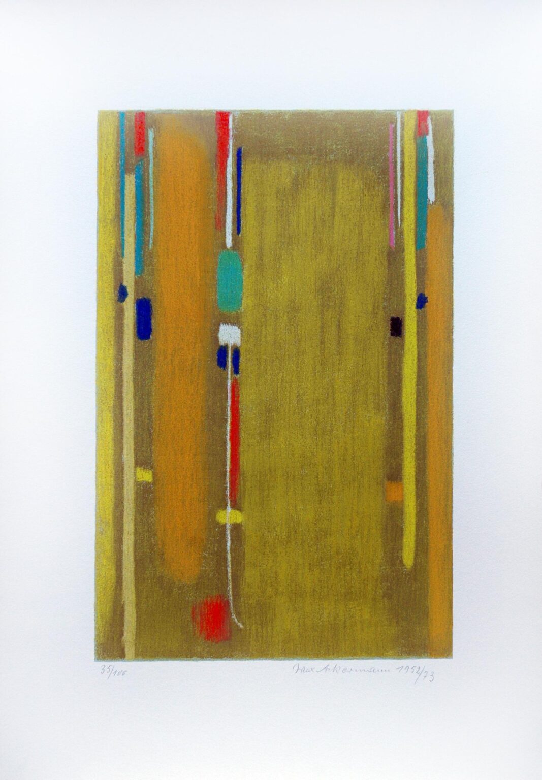 Sommertag 1952/73 - Max Ackermann 