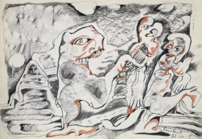 Ohne Titel (73.VI.5) - Lucebert 