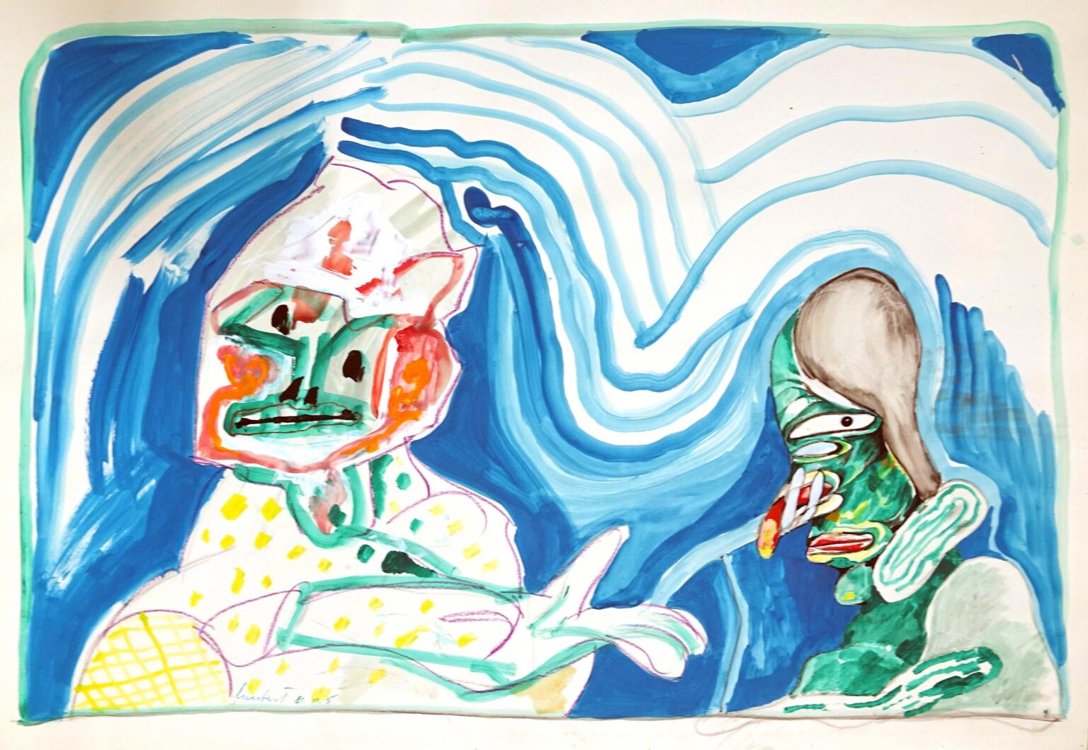 Ohne Titel (81.VI.5) - Lucebert 