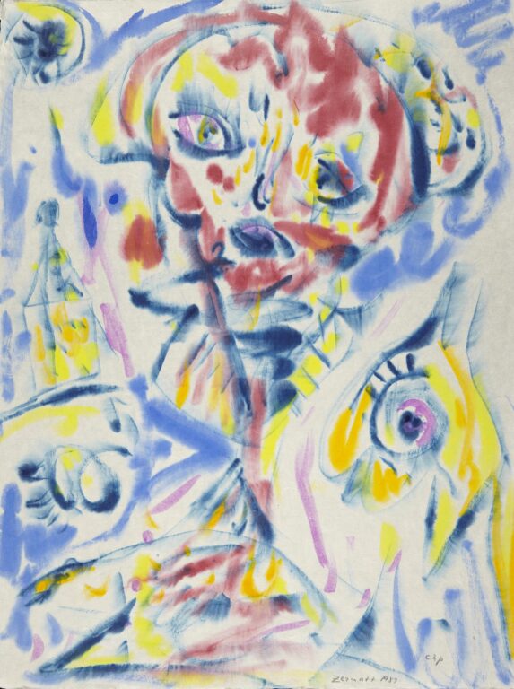 Untitled – Zermatt - Carl-Henning Pedersen 