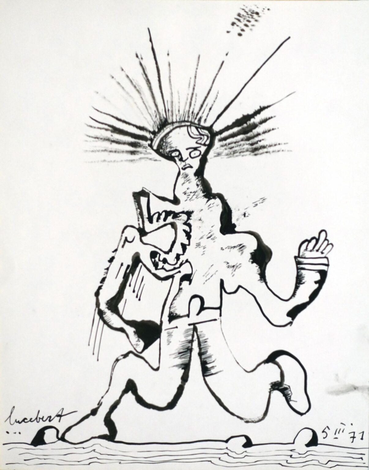 Ohne Titel (5 III &rsquo;71) - Lucebert 