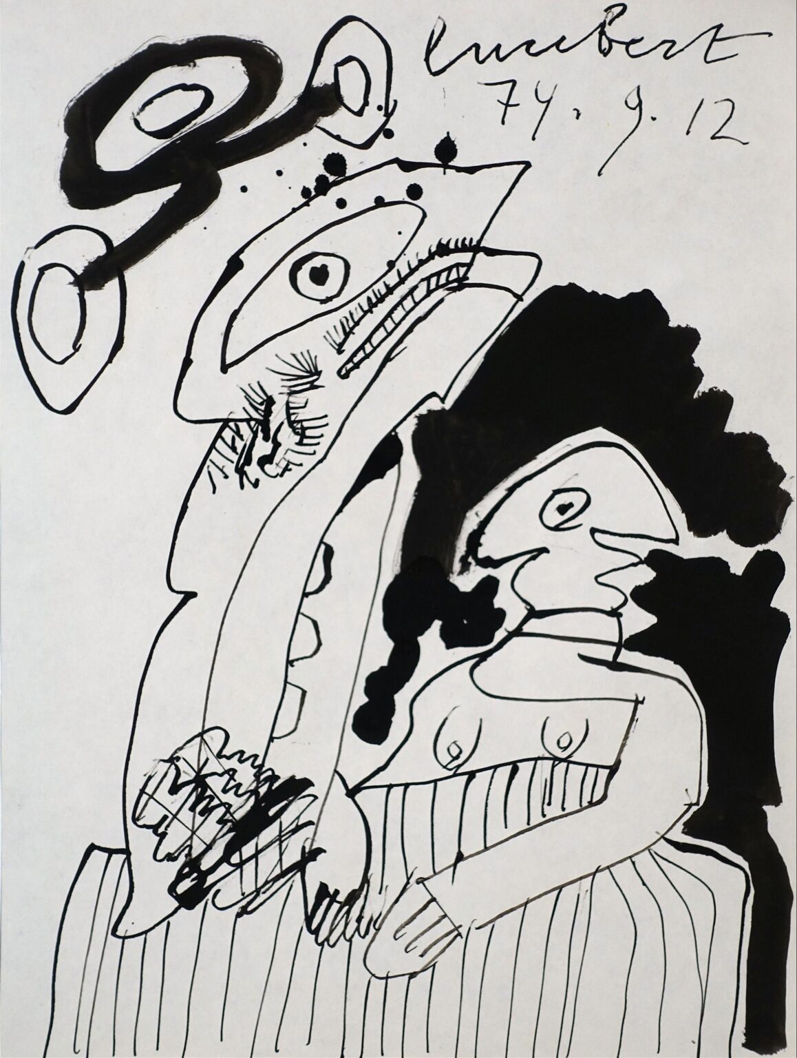 Ohne Titel (74.9.12) - Lucebert 