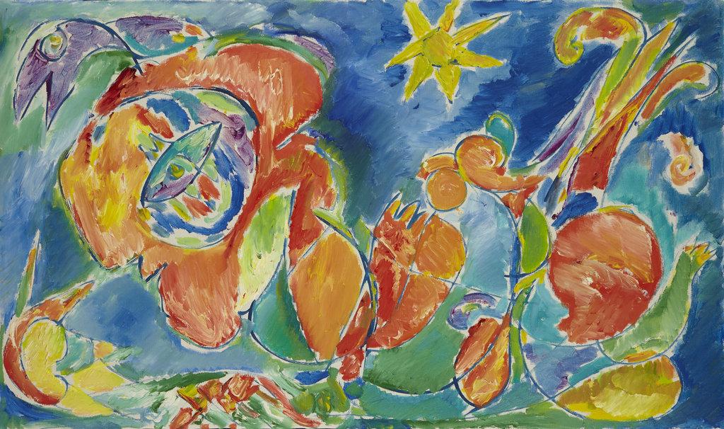 Henimod Sommer II - Carl-Henning Pedersen 