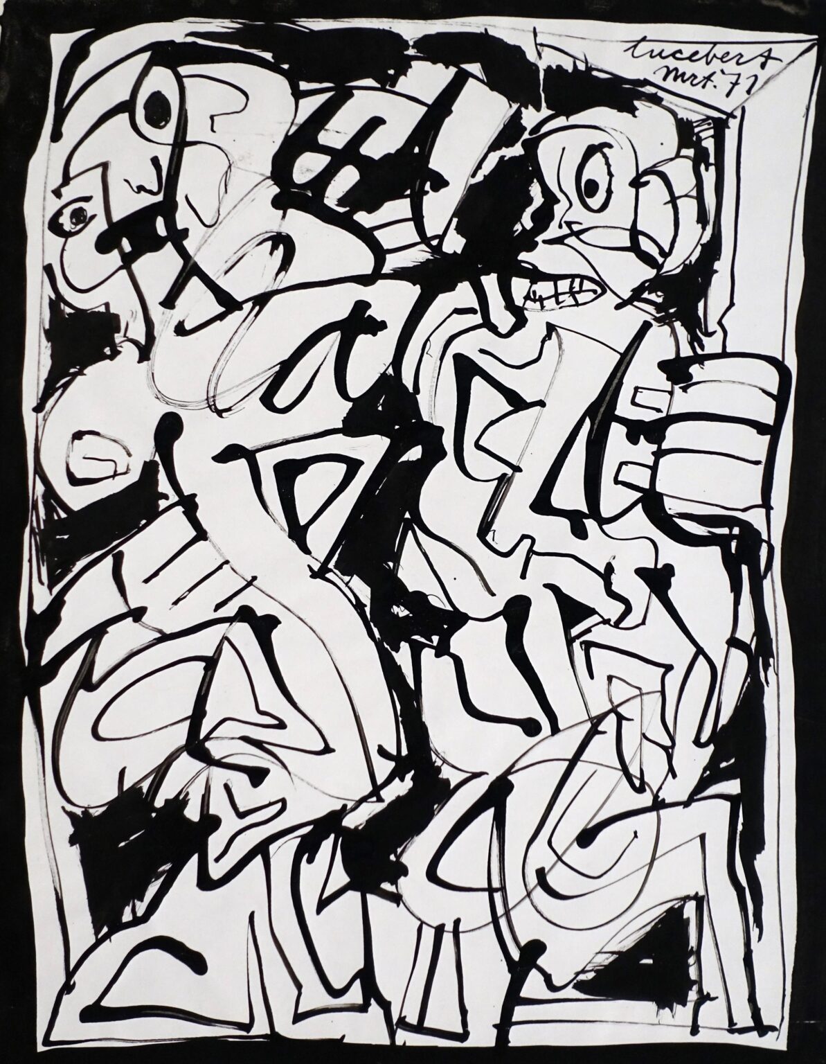 Ohne Titel (mrt. &rsquo;71) - Lucebert 