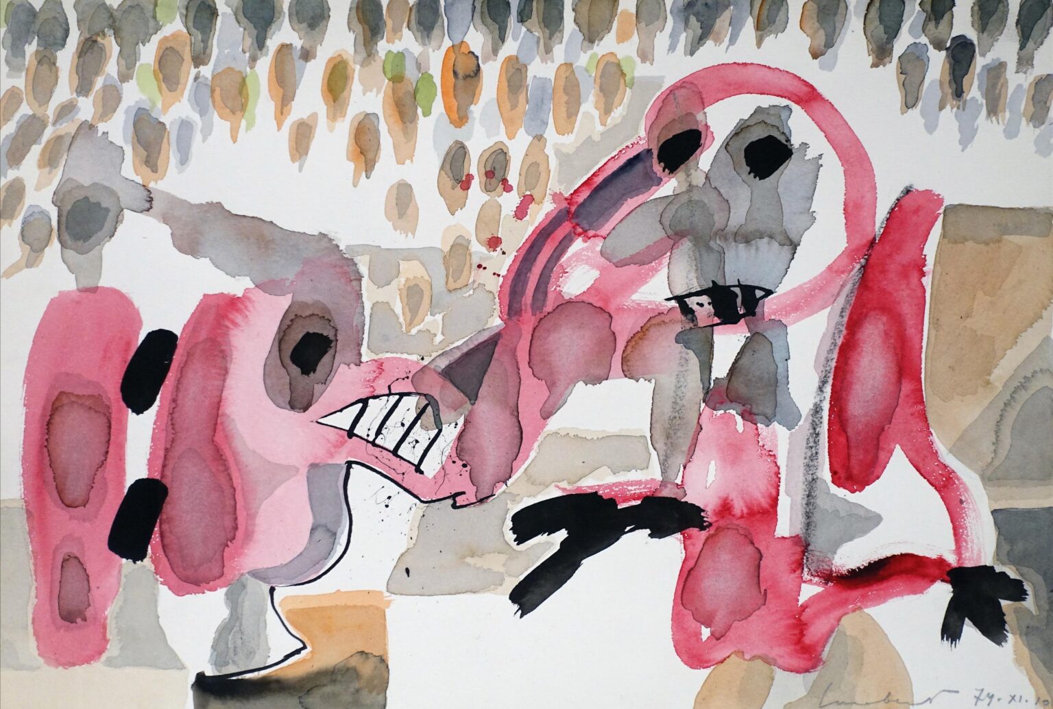 Ohne Titel (74.XI.10) - Lucebert 