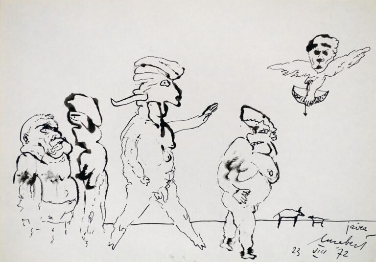 Ohne Titel (23.VIII.’72) - Lucebert 