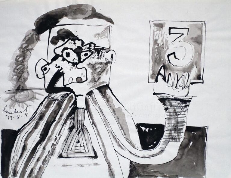 Ohne Titel (74.8.8) - Lucebert 