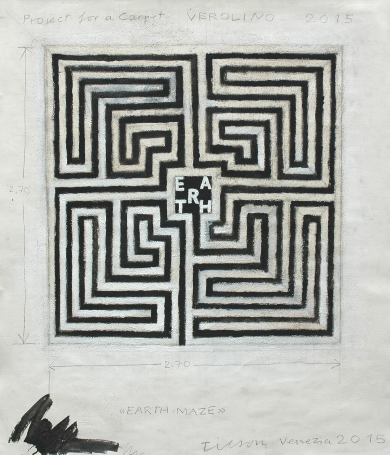 Earth Maze - Joe Tilson 