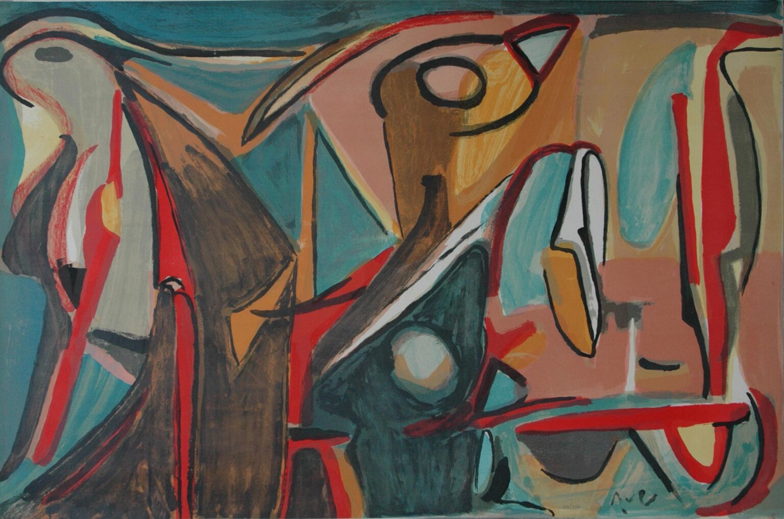 Ohne Titel, WVZ 363 - Bram van Velde 