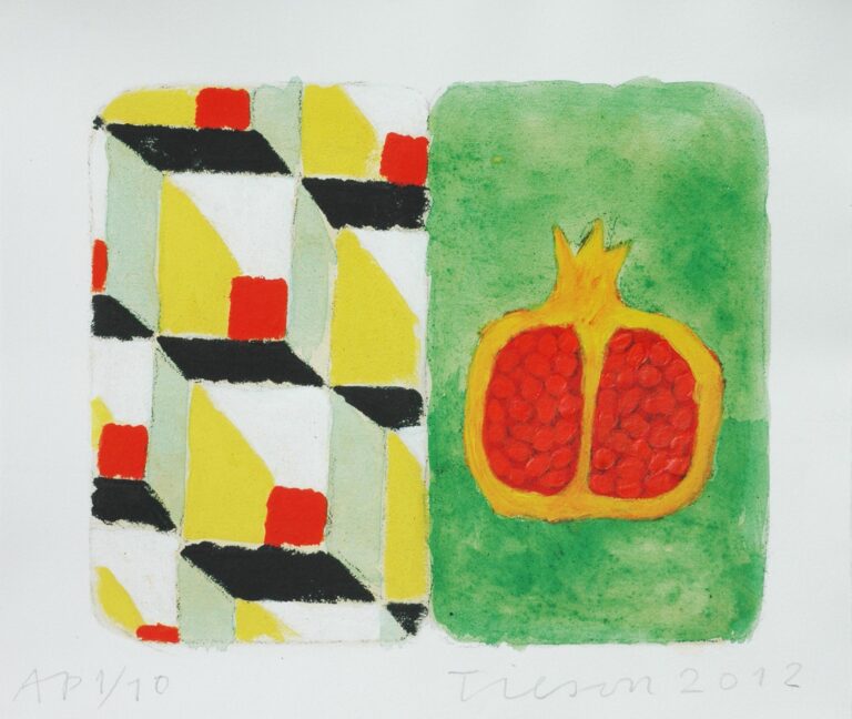 The Stones of Venice – Pomegranate (Diptychon) - Joe Tilson 