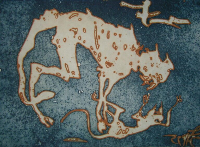 Bedrohung - Horst Janssen 