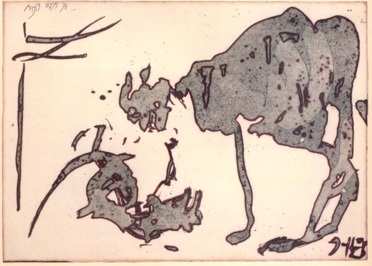 Angst - Horst Janssen 