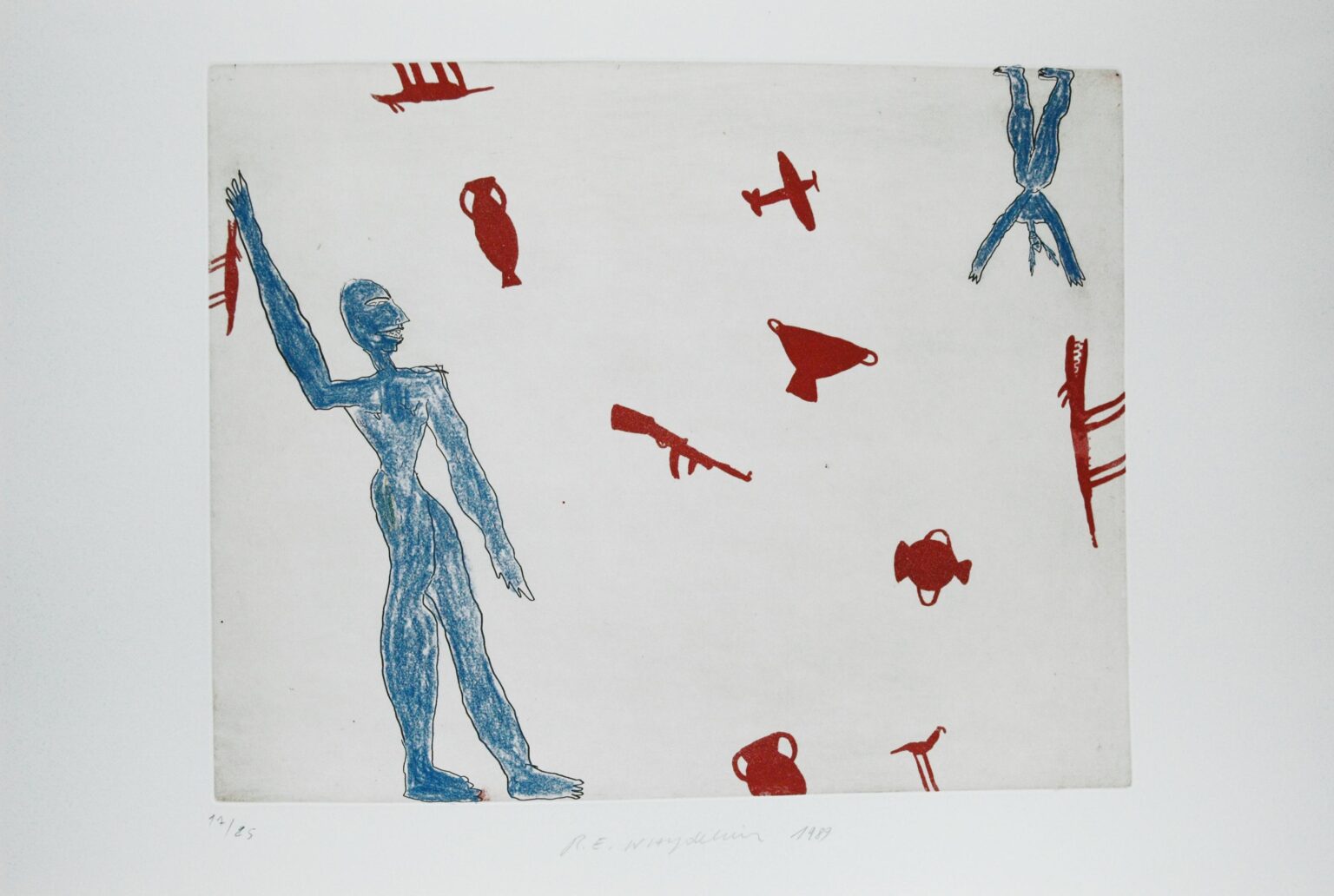 Homme petit fusil - Raymond E. Waydelich 