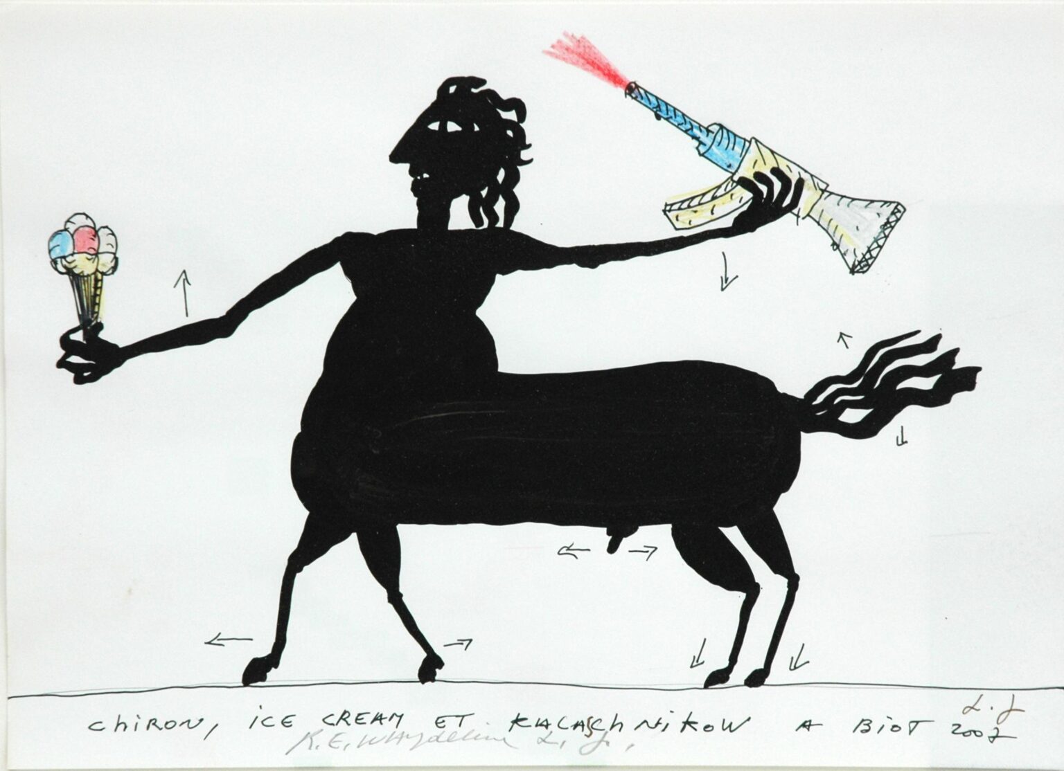 Chiron, ice cream et Kalaschnikow - Raymond E. Waydelich 