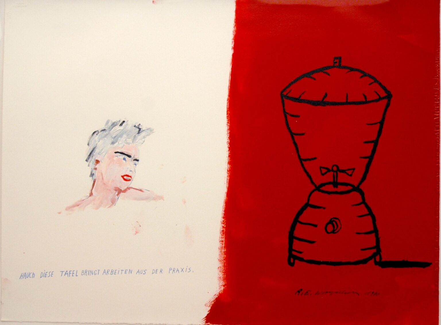 Auch diese Tafel bringt Arbeiten aus der Praxis - Raymond E. Waydelich 