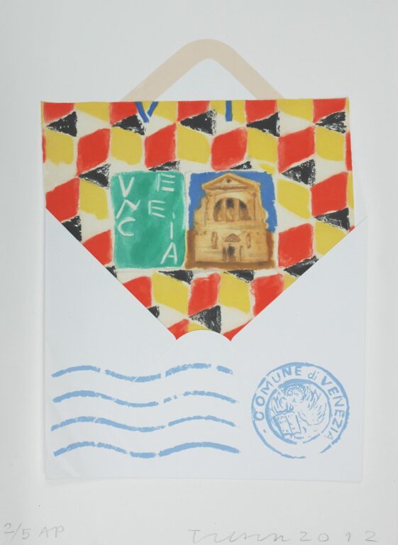 Postcard from Venice – San Trovaso, Venecia - Joe Tilson 