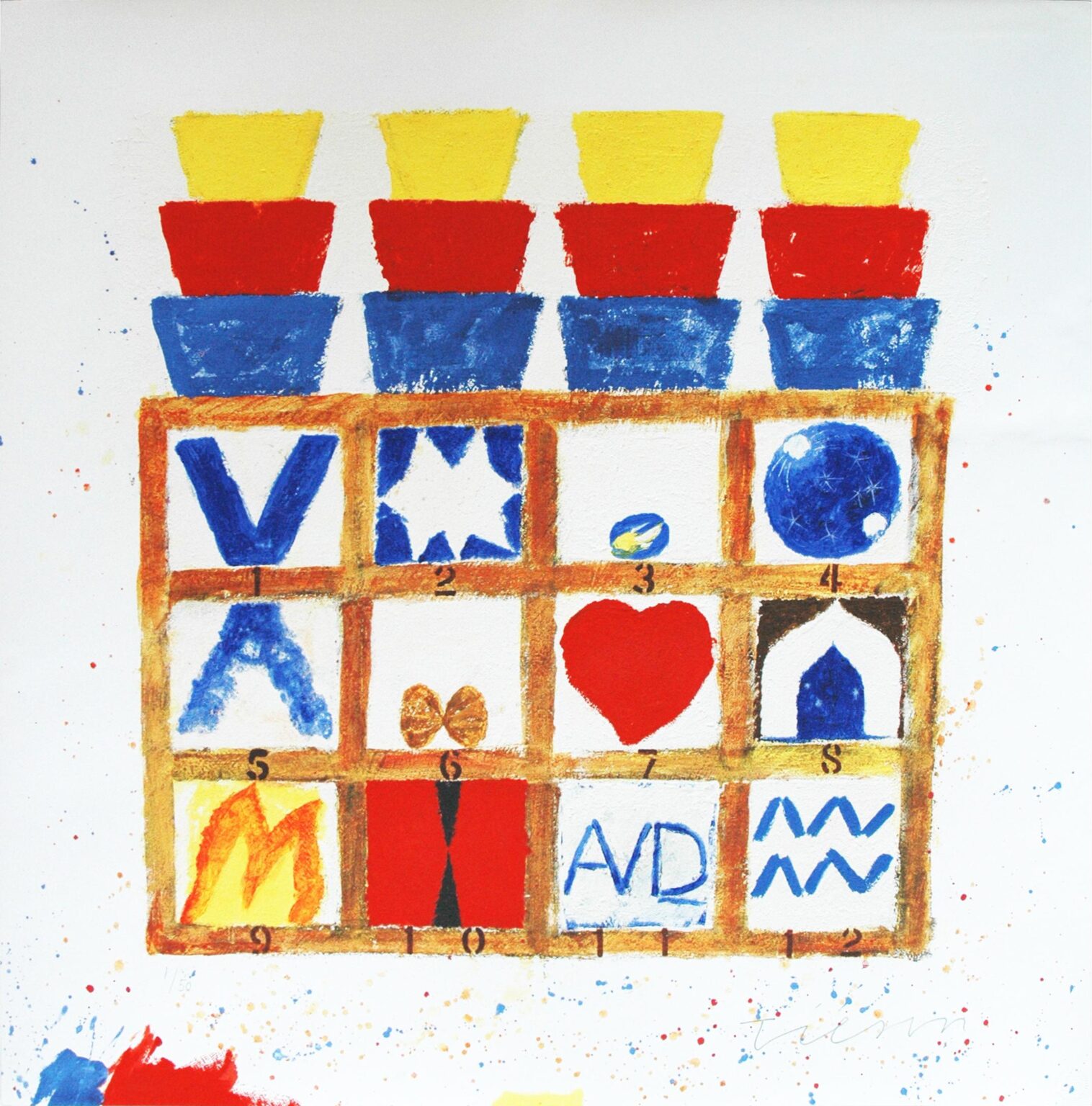 Finestra Veneziana &ndash;  San Zan - Joe Tilson 