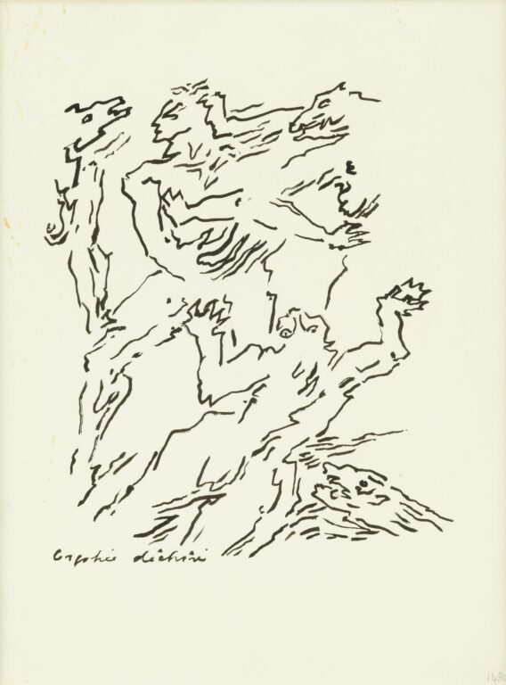 Orphée dechiré - André Masson 