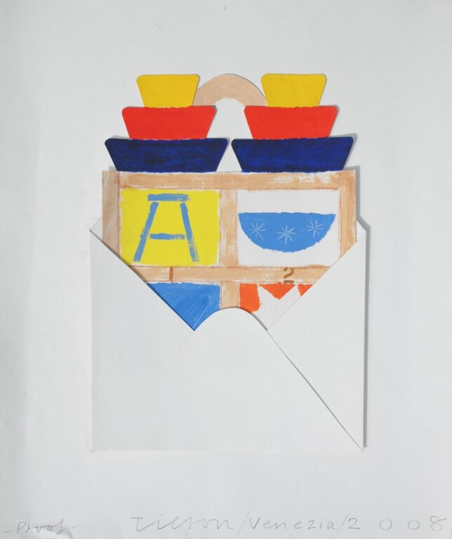 Postcard from Venice, Rio - Joe Tilson 