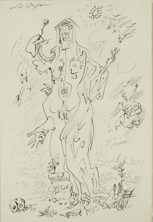Idole en Ruines - André Masson 
