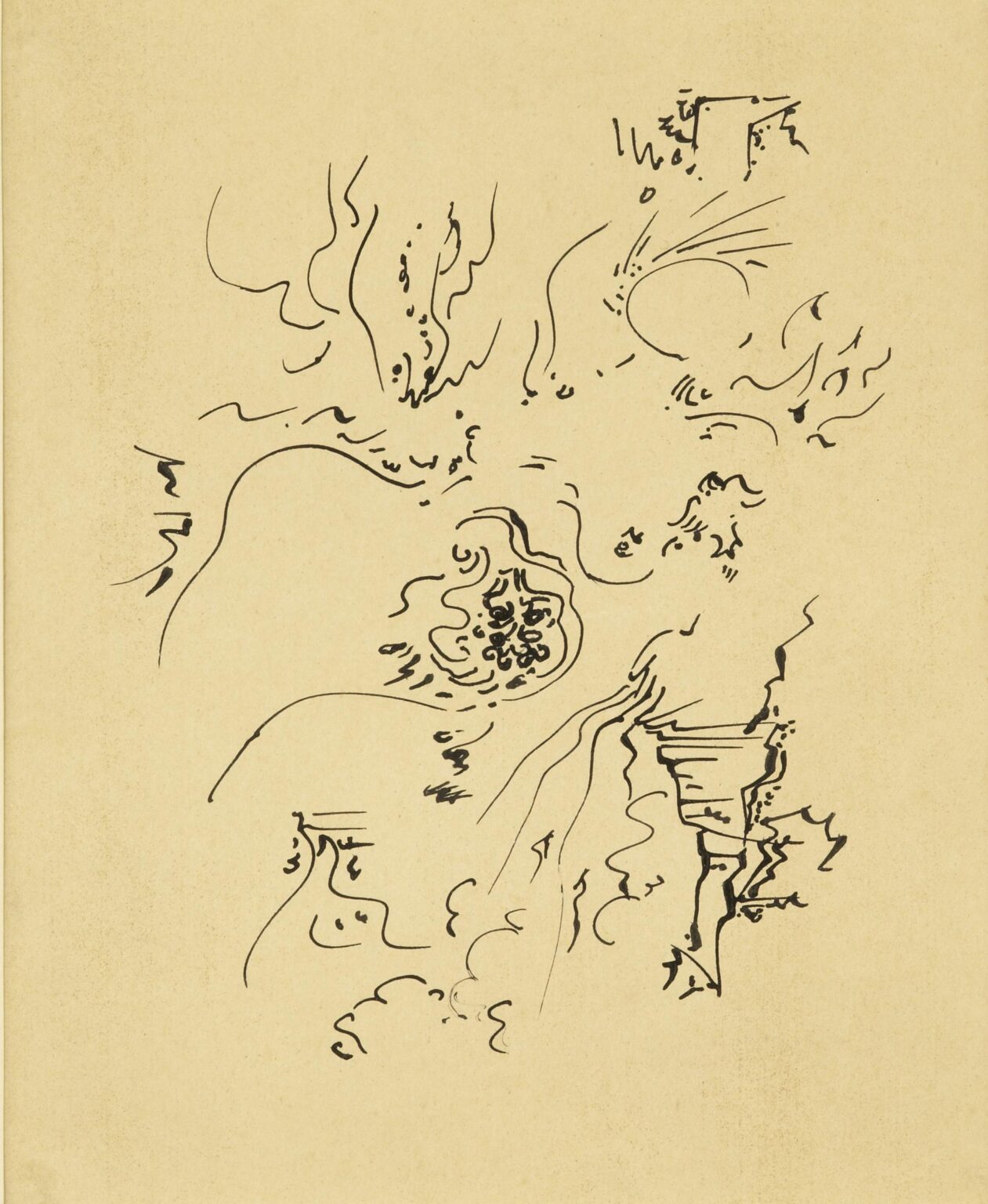 Dessin automatique - Andr&eacute; Masson 