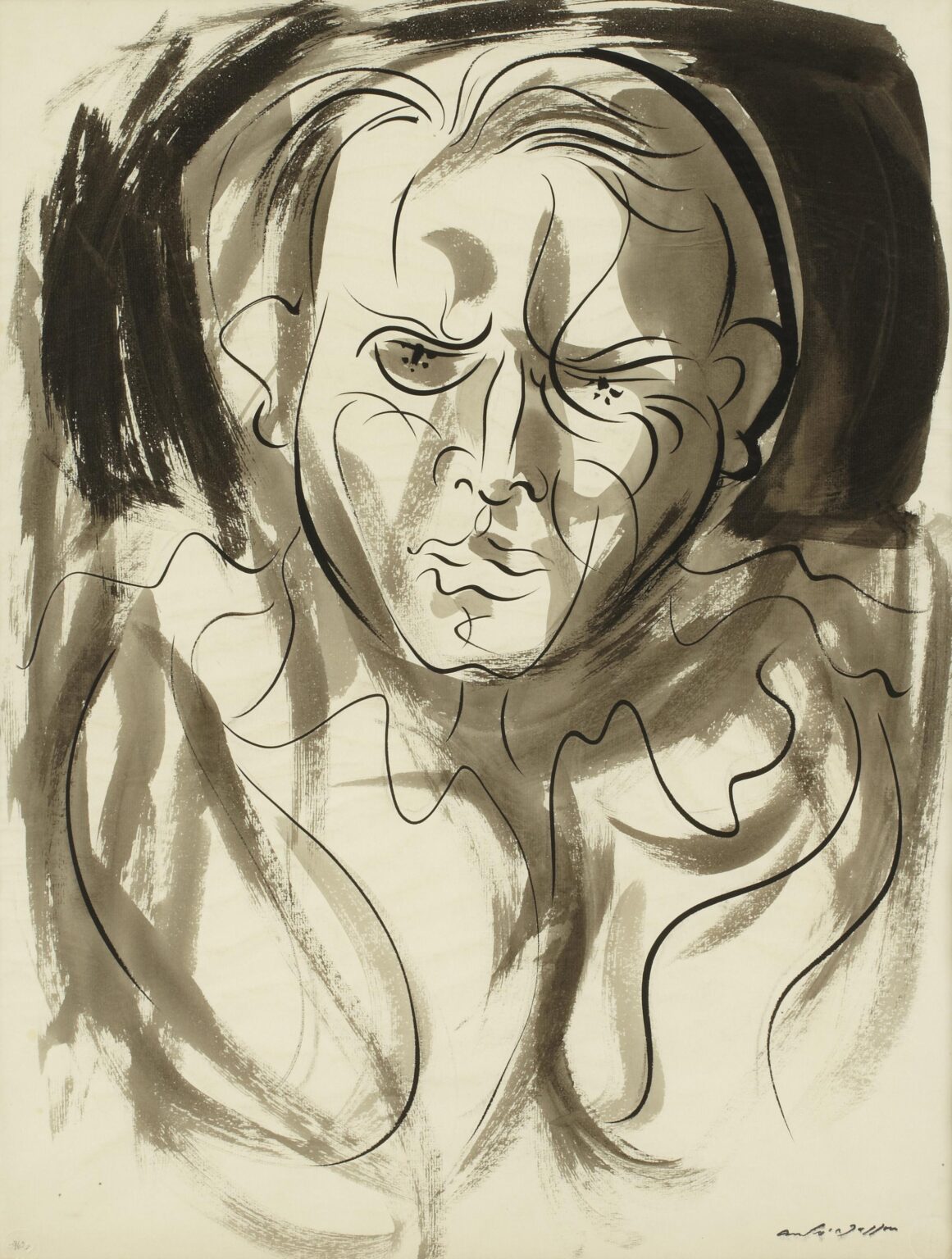 Autoportrait - Andr&eacute; Masson 
