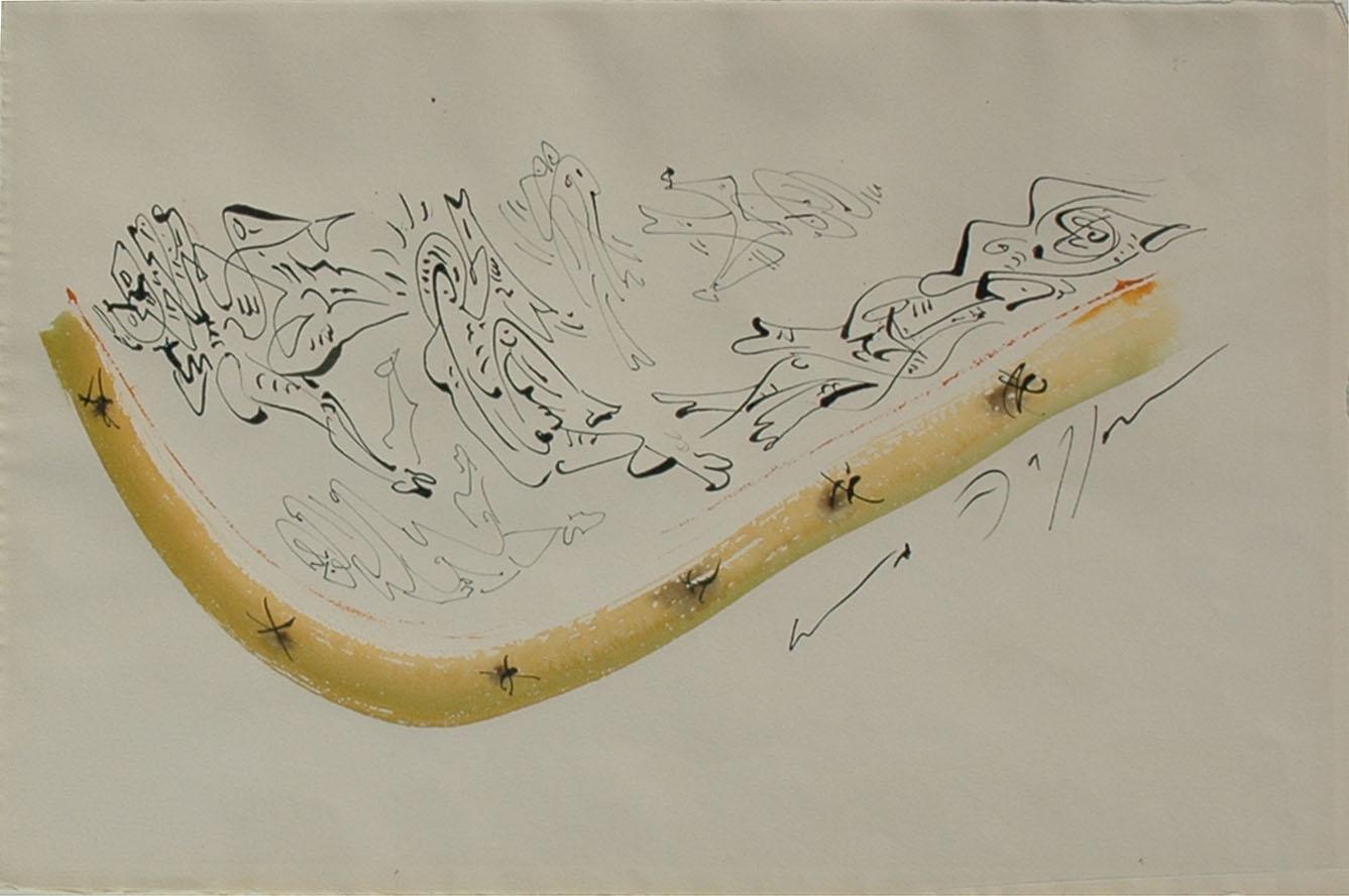 Sc&egrave;ne Mythologique - Andr&eacute; Masson 