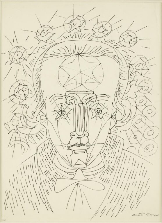 Portrait de Goethe - André Masson 