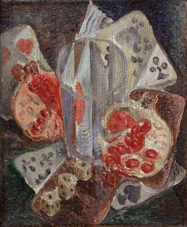 Nature morte cubiste aux grenades - André Masson 