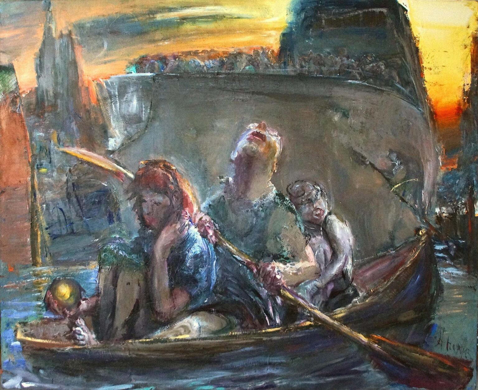 Hafenrundfahrt - Johannes Heisig 